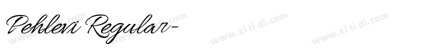Pehlevi Regular字体转换 Pehlevi Regular字体转换